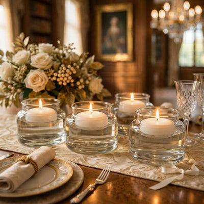 Richland Floating Candles 2" Ivory Set of 72 - thumbnail number 4