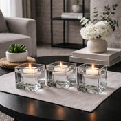Richland Floating Candles 3" White Set of 24 - thumbnail number 4