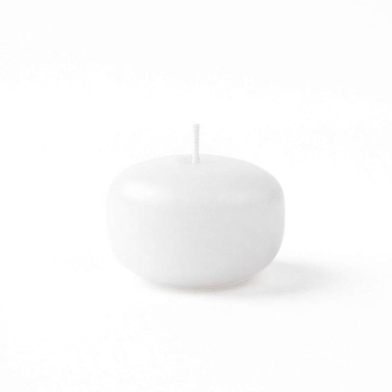 Richland Floating Candles 1.5" White Set of 40 - thumbnail number 1
