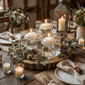 Richland Floating Candles 2" Light Ivory Set of 24 - Archived - thumbnail number 3