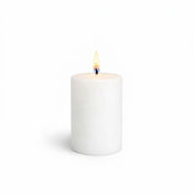 Richland Pillar Candle 2"x3" White - thumbnail number 2