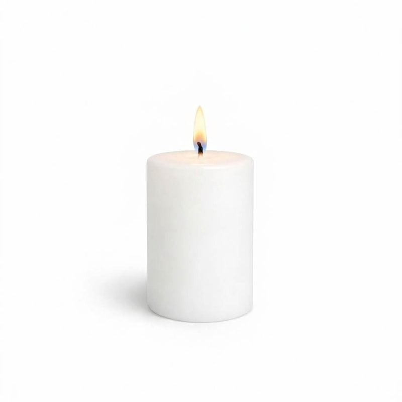 Richland Pillar Candle 2"x3" White - thumbnail number 2