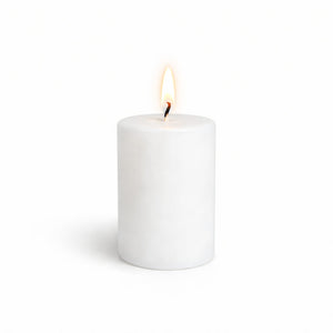 Richland Pillar Candle 2"x3" White