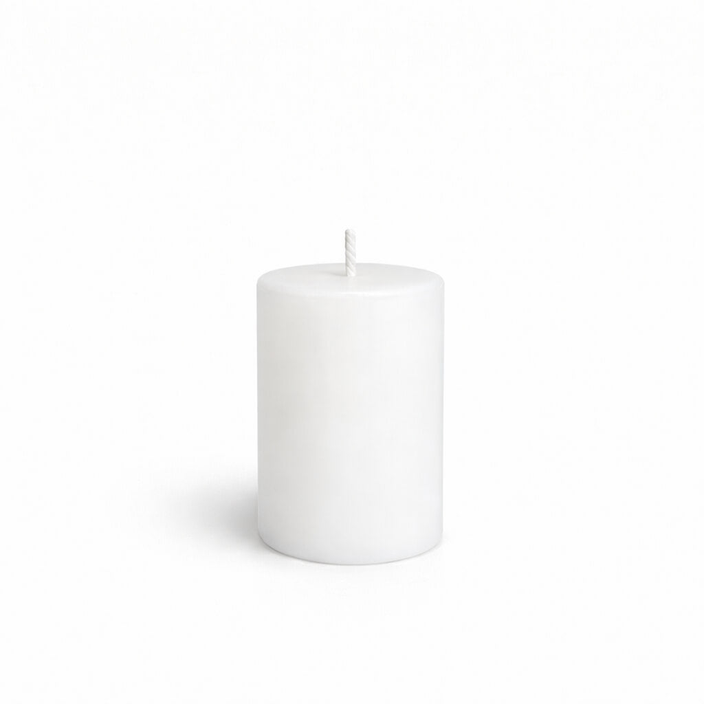 Richland Pillar Candle 2"x3" White