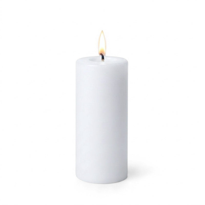 Richland Pillar Candle 2"x6" White - thumbnail number 2