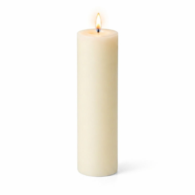 Richland Pillar Candle 2"x9" Ivory - thumbnail number 2