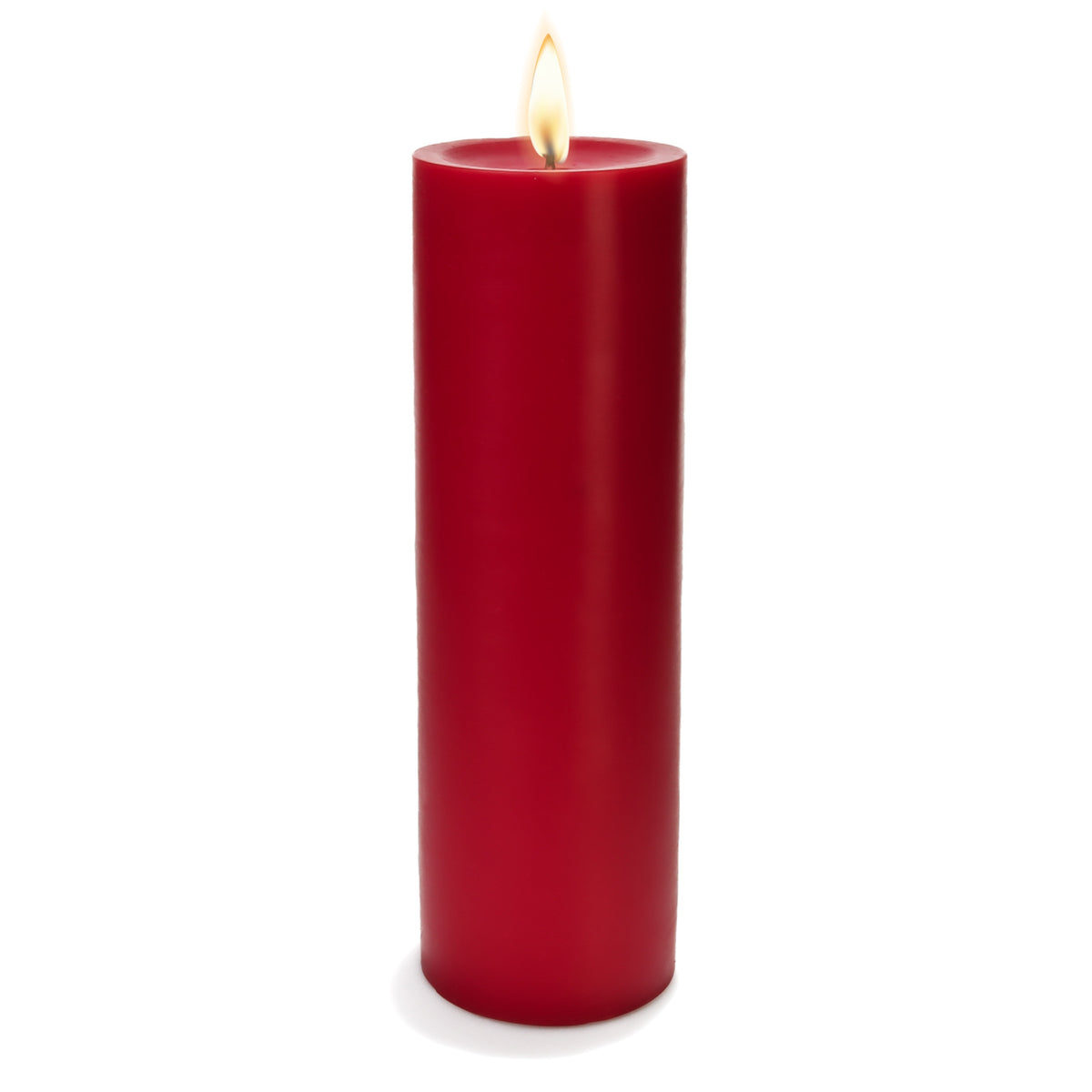 Richland Pillar Candle 3"x9" Red