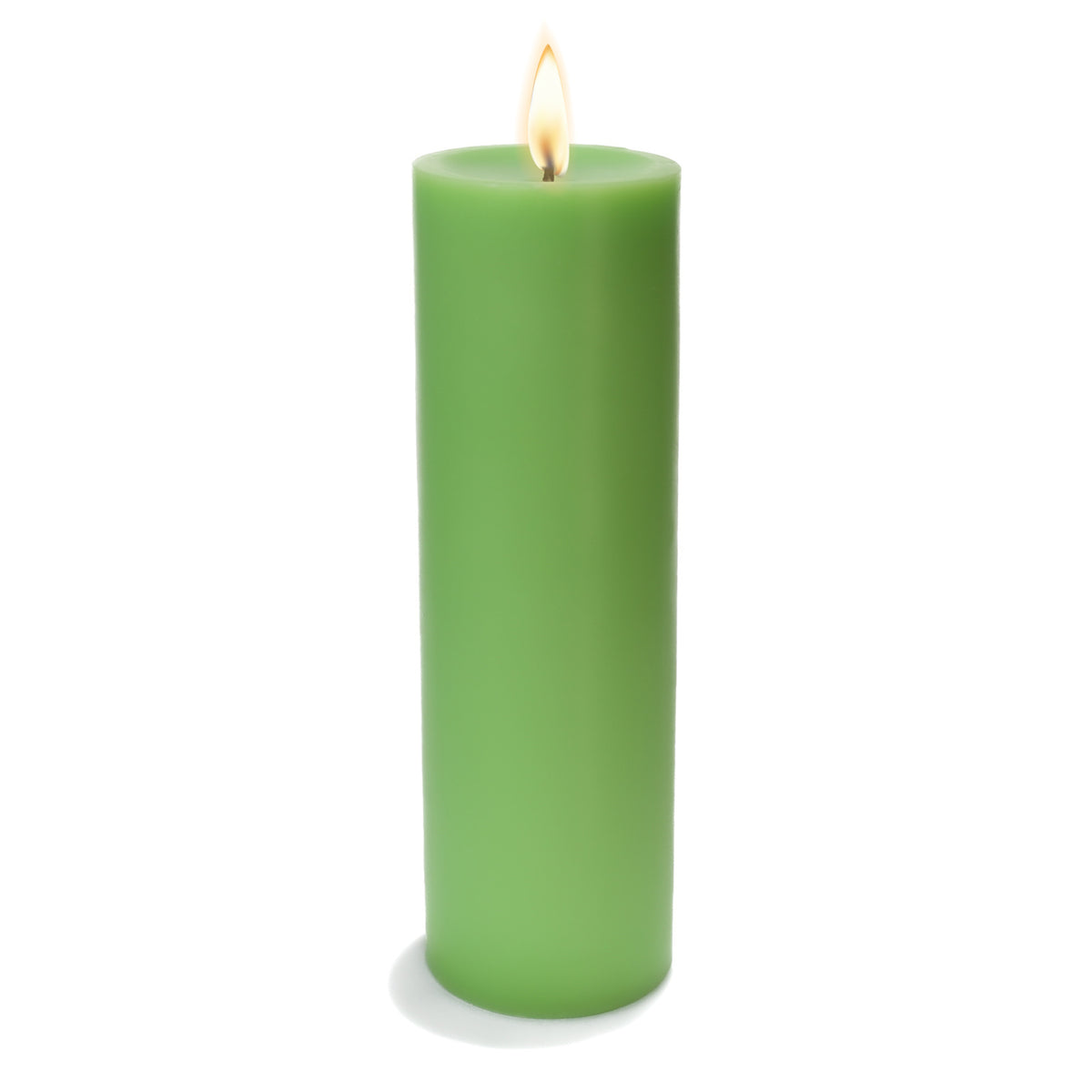 Richland Pillar Candle 3"x9" Green