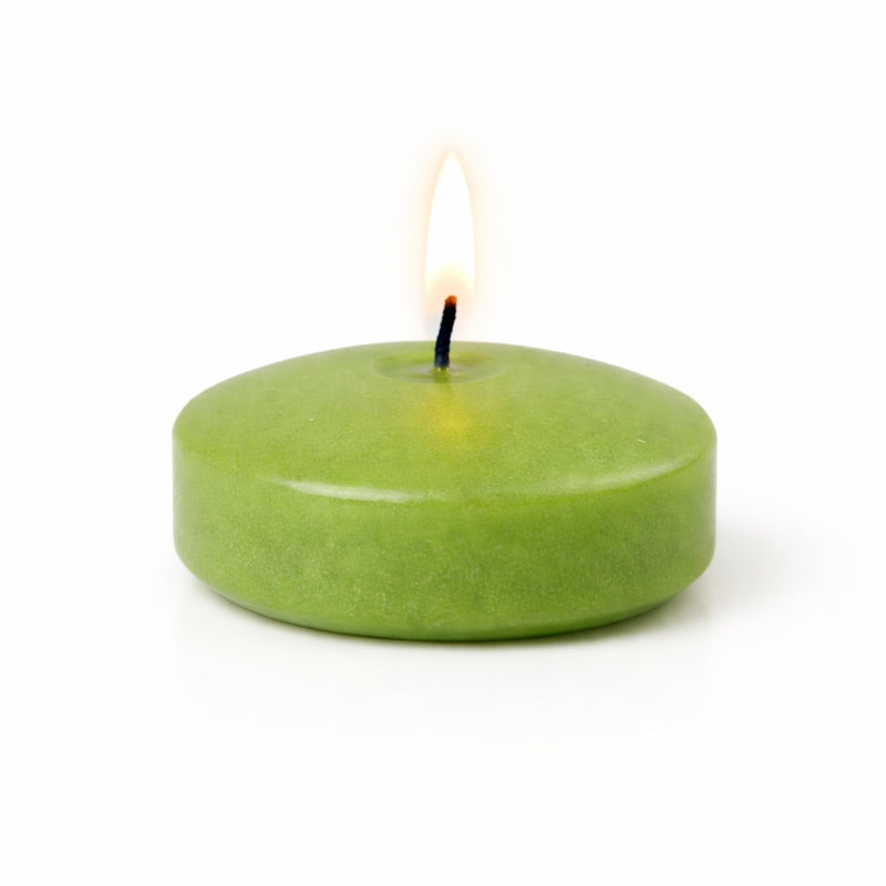 Richland Floating Candles 3" Green Set of 24 - thumbnail number 2