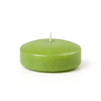 Richland Floating Candles 3" Green Set of 12