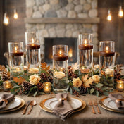 Richland Floating Candles 3" Brown Set of 12 - thumbnail number 4