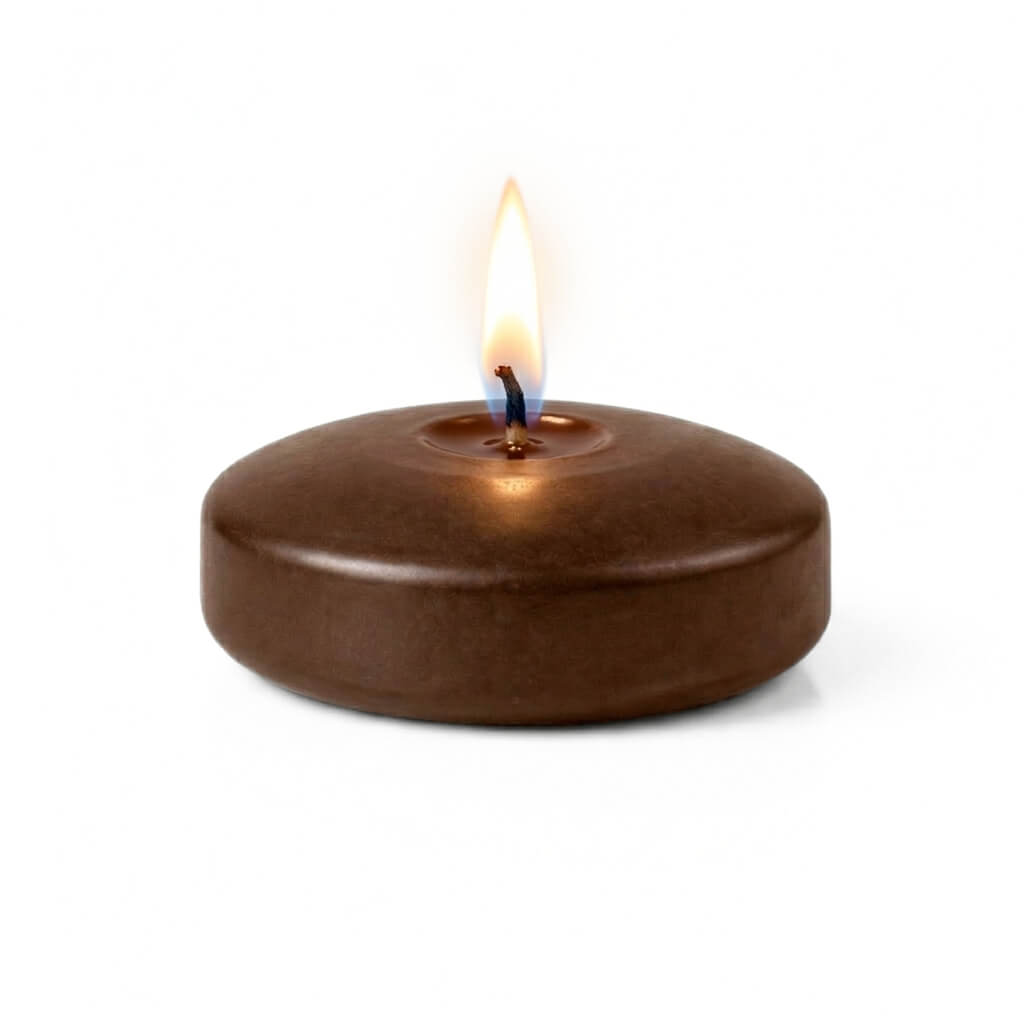 Richland Floating Candles 3" Brown Set of 12
