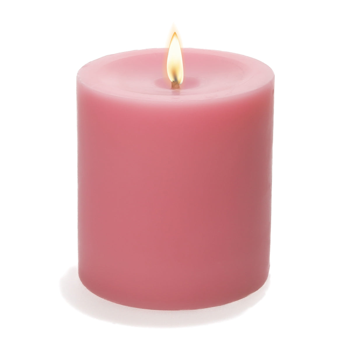Richland Pillar Candle 3"x3" Pink