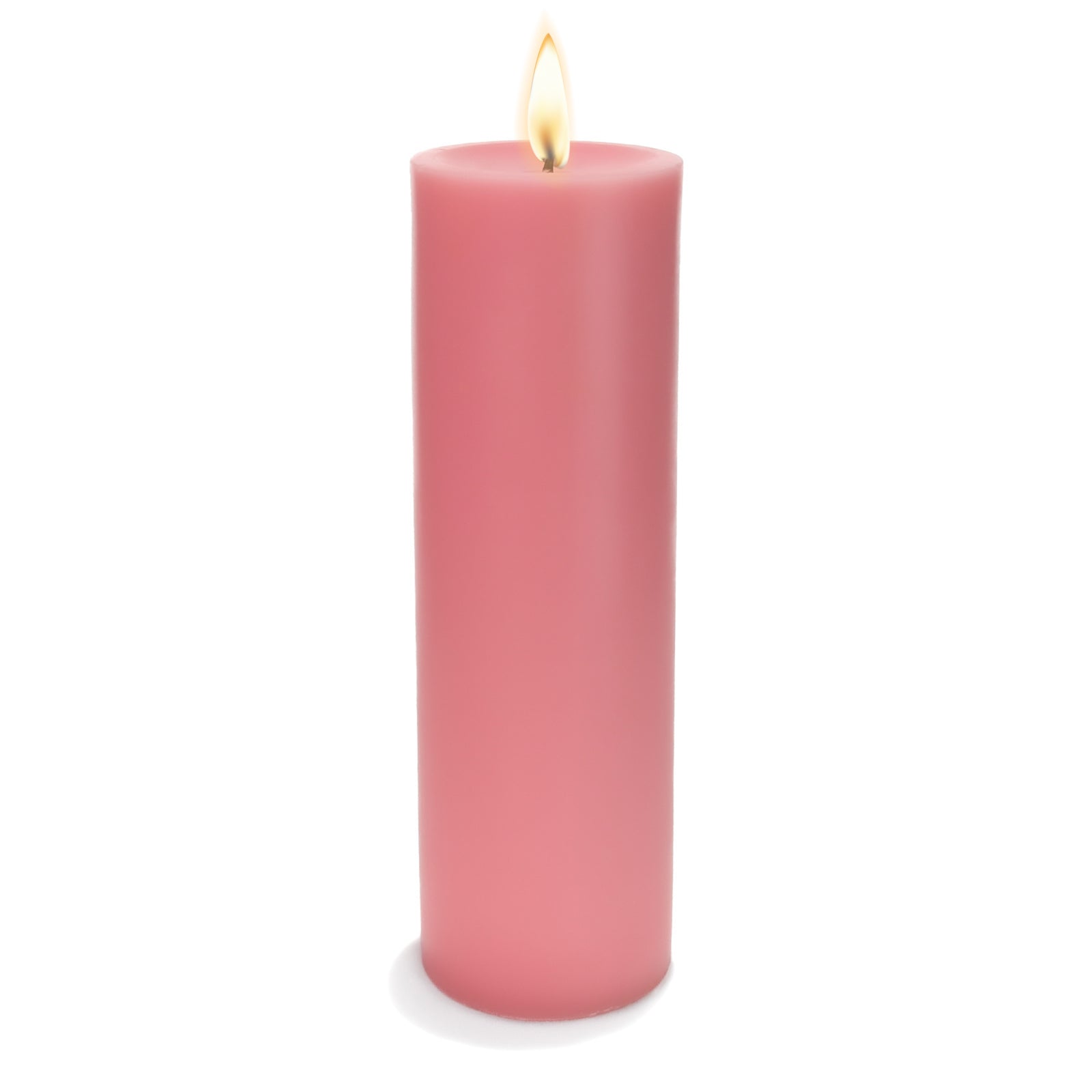 Richland Pillar Candle 3"x9" Pink