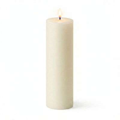 Richland Pillar Candle 3"x12" Light Ivory - thumbnail number 2