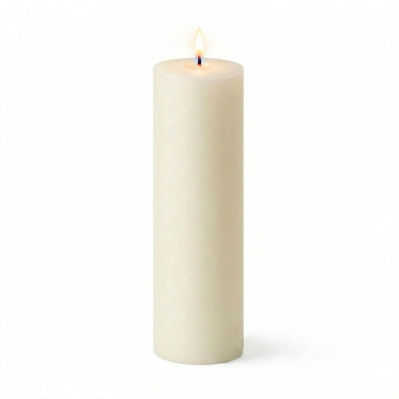 Richland Pillar Candle 3"x12" Light Ivory - thumbnail number 2