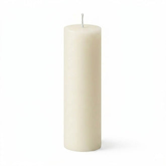 Richland Pillar Candle 3"x12" Light Ivory