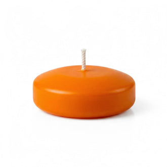 Richland Floating Candles 3" Orange Set of 12