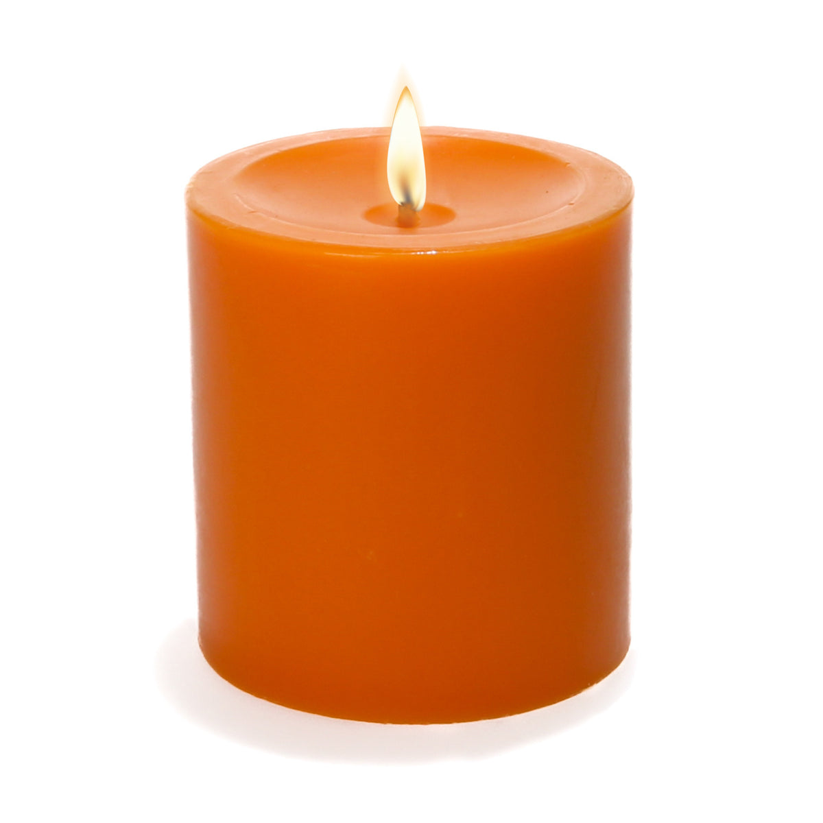 Richland Pillar Candle 3"x3" Orange
