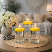 Richland Floating Candles 3" Yellow Set of 72 - thumbnail number 6