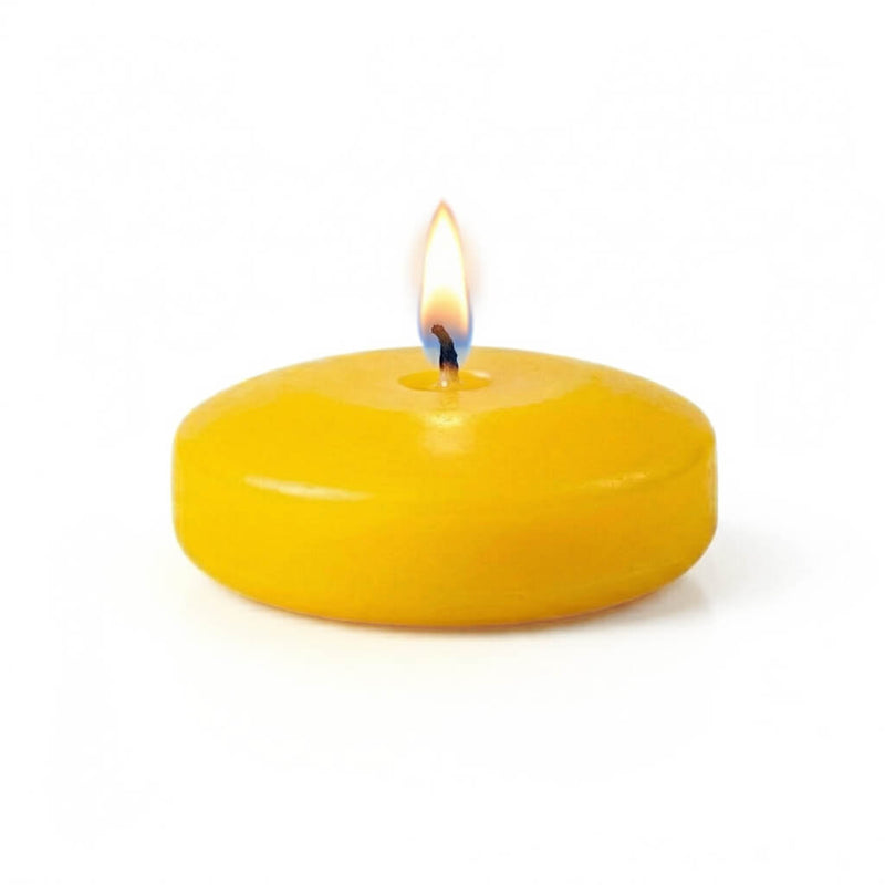 Richland Floating Candles 3" Yellow Set of 72 - thumbnail number 2