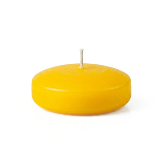 Richland Floating Candles 3" Yellow Set of 12