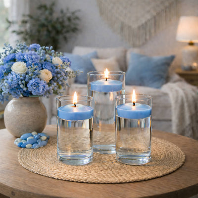 Richland Floating Candles 3" Light Blue Set of 96 - thumbnail number 6