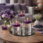 Richland Floating Candles 3" Purple Set of 96 - thumbnail number 6