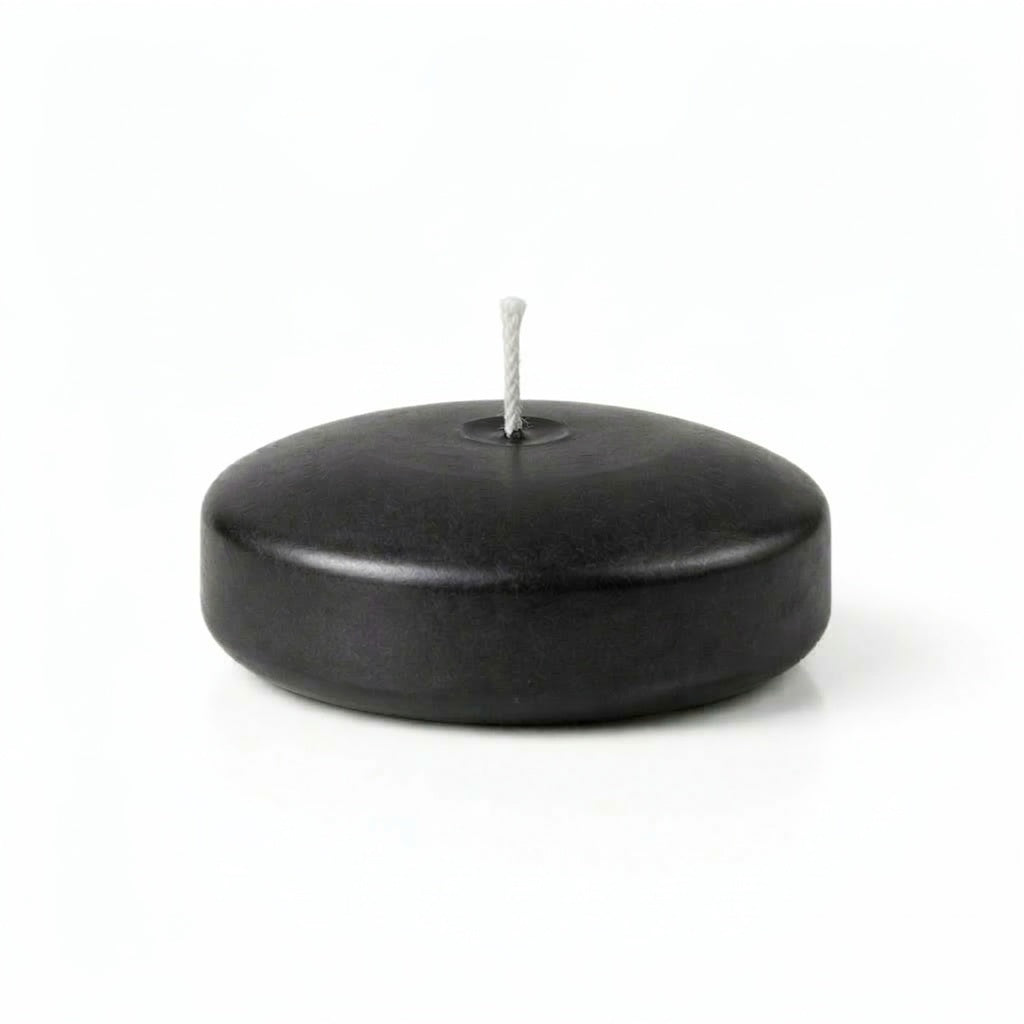 Richland Floating Candles 3" Black Set of 72