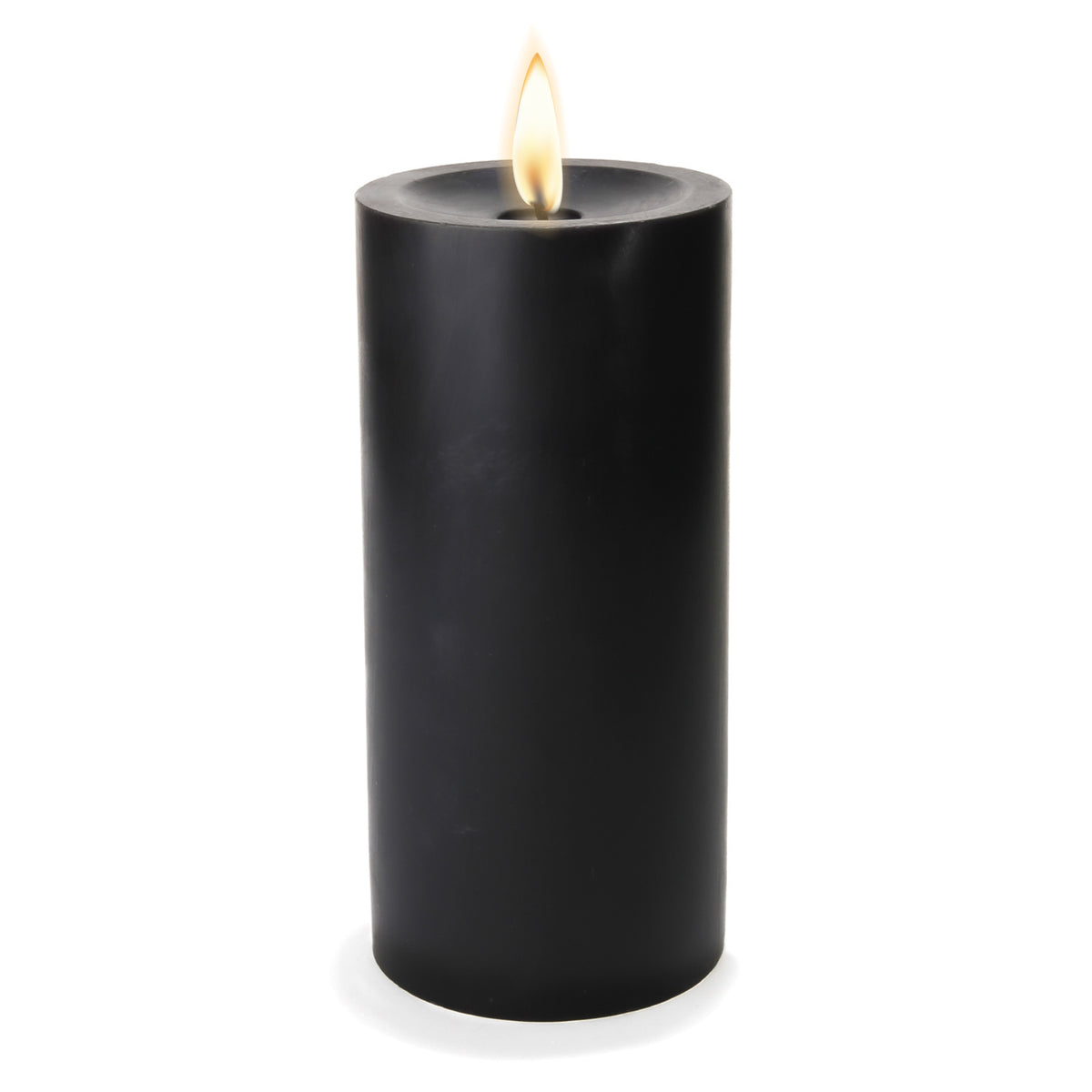 Richland Pillar Candle 3"x6" Black