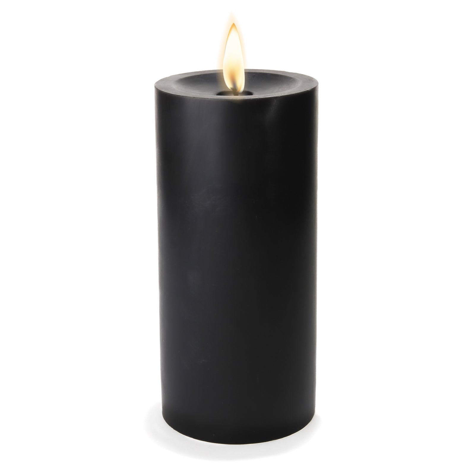 Richland Pillar Candle 3"x6" Black