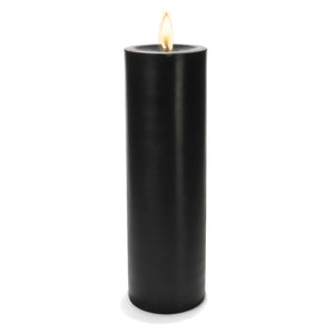Richland Pillar Candle 3"x9" Black