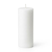 Richland 4" x 12" White Pillar Candle - thumbnail number 1