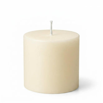 Richland 4" x 4" Ivory Pillar Candle