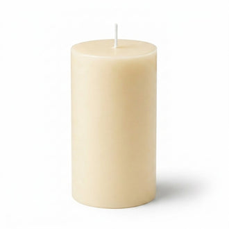 Richland 4" x 6" Ivory Pillar Candle