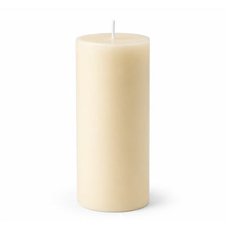 Richland 4" x 9" Ivory Pillar Candle