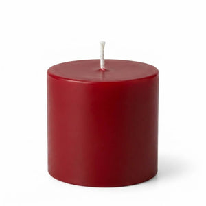 Richland 4" x 4" Red Pillar Candle