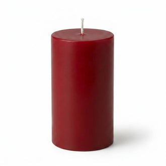 Richland 4" x 6" Red Pillar Candle