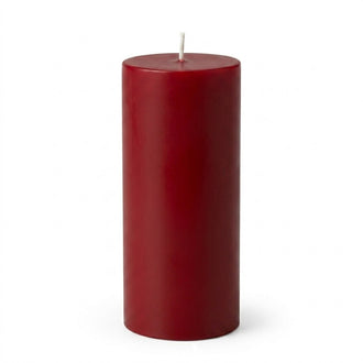 Richland 4" x 9" Red Pillar Candle
