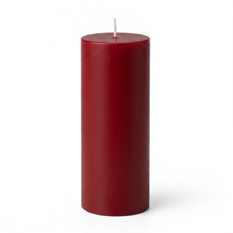 Richland 4" x 12" Red Pillar Candle