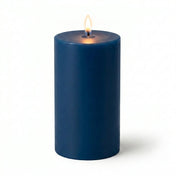 Richland 4" x 6" Navy Blue Pillar Candle - thumbnail number 2