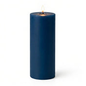 Richland 4" x 12" Navy Blue Pillar Candle - thumbnail number 2