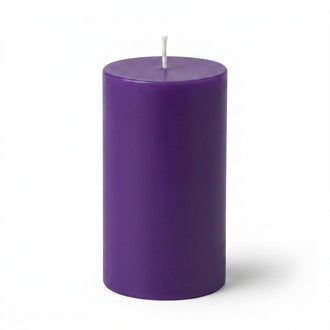 Richland 4" x 6" Purple Pillar Candle