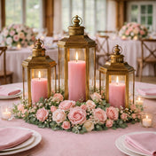 Richland 4" x 6" Pink Pillar Candle - thumbnail number 7