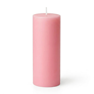 Richland 4" x 12" Pink Pillar Candle
