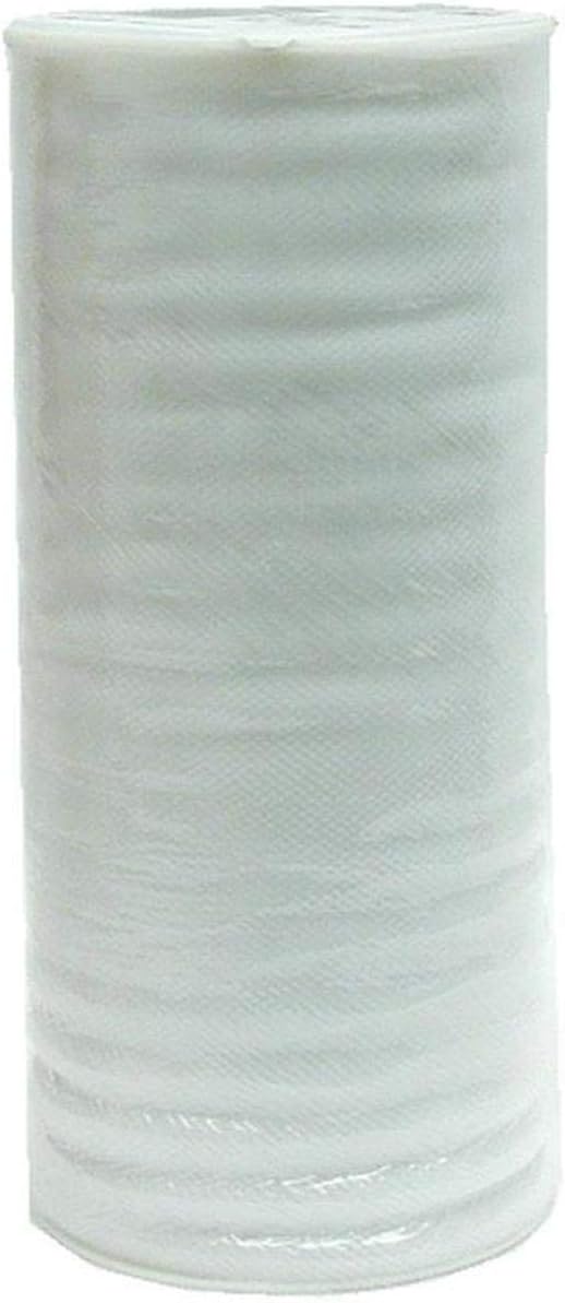 6" White Tulle Netting Spool  25yds