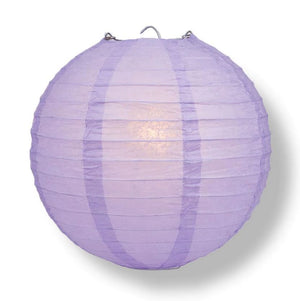 8" Lavender Paper Lanterns (Pack of 10)