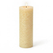 Richland Rustic Pillar Candle 3"x 9" Ivory Set of 6 - thumbnail number 2
