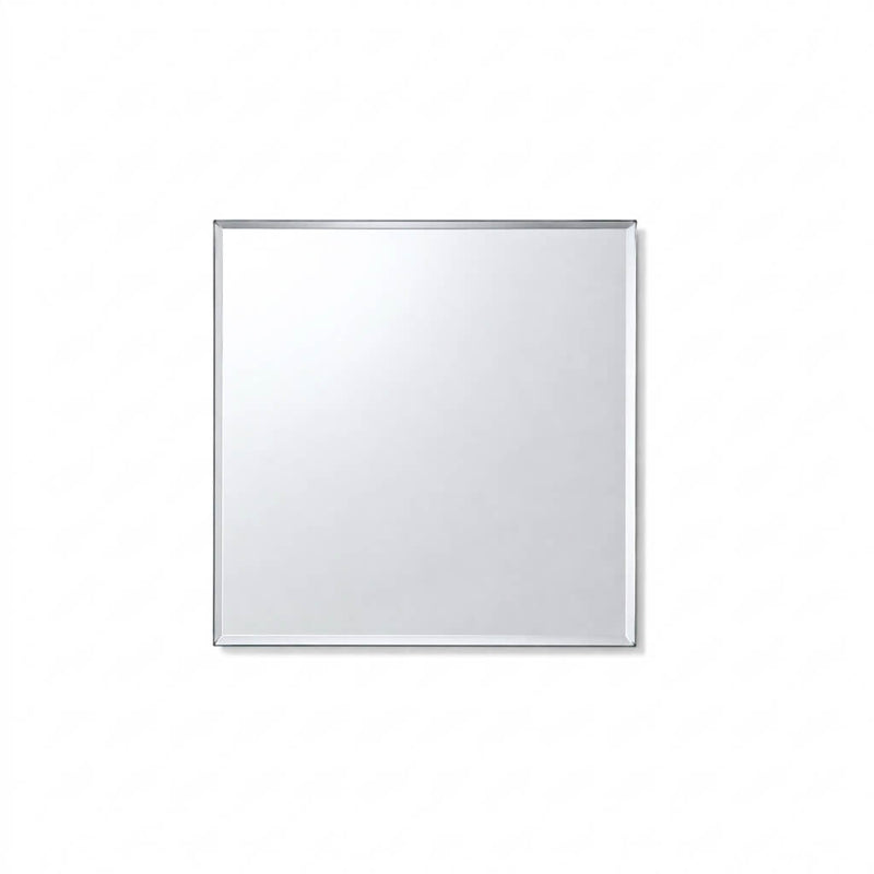 5 inch square beveled table mirror on a white backdrop - thumbnail number 1