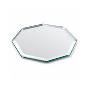 Beveled 8-inch octagonal glass mirror for tabletop display - thumbnail number 2
